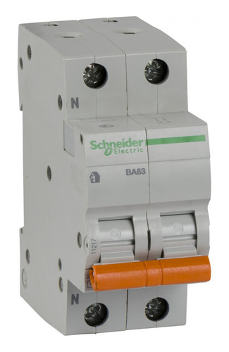 Автоматический выключатель Schneider Electric Домовой 1P+N 40А (C) 4.5кА