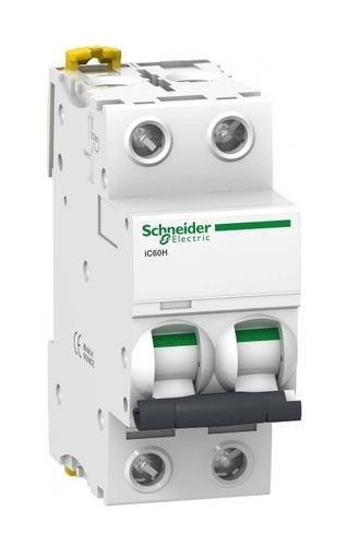 Автоматический выключатель Schneider Electric Acti9 2P 1А (D) 10кА