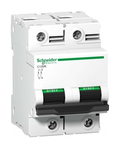 Автоматический выключатель Schneider Electric Acti9 2P 63А (D) 10кА