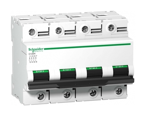 Автоматический выключатель Schneider Electric Acti9 4P 80А (B) 15кА