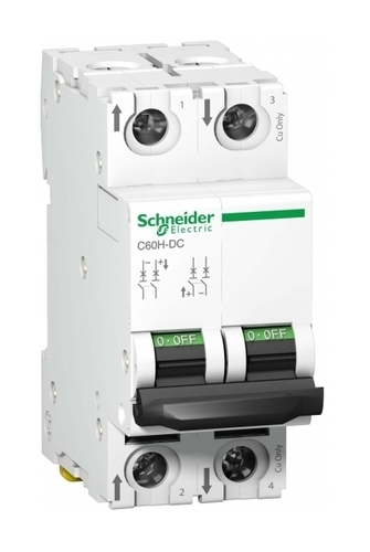 Автоматический выключатель Schneider Electric Acti9 2P 63А (C) 10кА