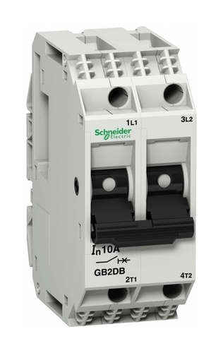 Автоматический выключатель Schneider Electric TeSys GB2 2P 6А 1.5кА, GB2DB12