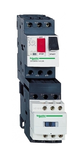 Пускатель Schneider Electric TeSys GV2DM 0.25А, 0.09кВт 400/220В