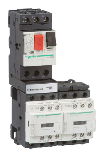 Пускатель Schneider Electric TeSys GV2DM 1.6А, 0.55кВт 400/24В