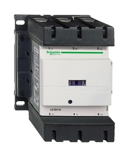 Контактор Schneider Electric TeSys LC1D 3P 115А 440/125В DC 59кВт