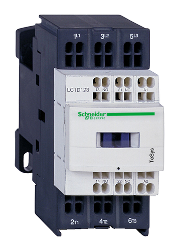 Контактор Schneider Electric TeSys LC1D 3P 18А 400/24В DC 7.5кВт