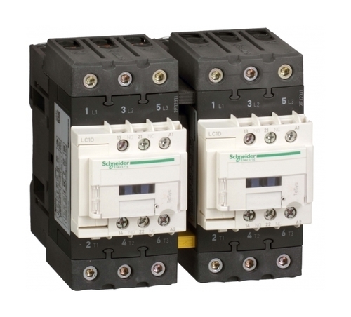 Реверсивный контактор Schneider Electric TeSys LC2D EVERLINK 3P 50А 440/400В AC 22кВт