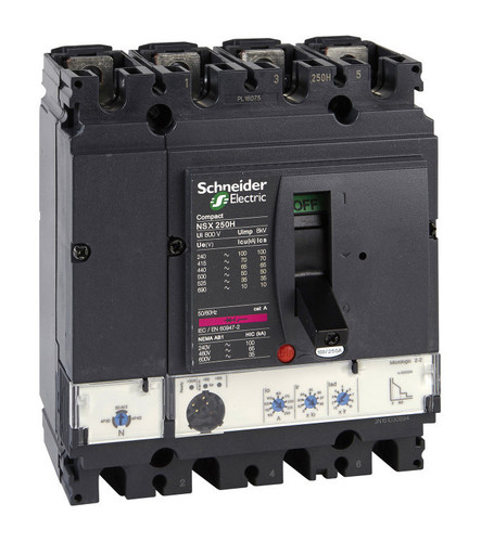 Силовой автомат Schneider Electric Compact NSX 100, Micrologic 2.2, 70кА, 4P, 100А