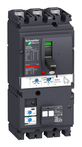Силовой автомат Schneider Electric Compact NSX 250, TM-D, 36кА, 3P, 250А