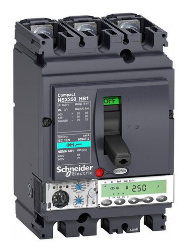 Силовой автомат Schneider Electric Compact NSX, 85кА, 3P, 100А