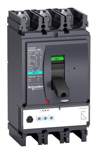 Силовой автомат Schneider Electric Compact NSX 400, Micrologic 2.3, 75кА, 3P, 400А