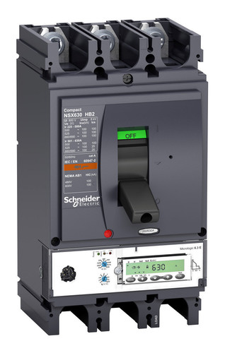 Силовой автомат Schneider Electric Compact NSX 630, Micrologic 6.3 E, 100кА, 3P, 630А