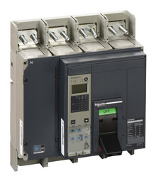 Силовой автомат Compact NS 1250, Micrologic 5.0 A, 50кА, 4P, 1250А